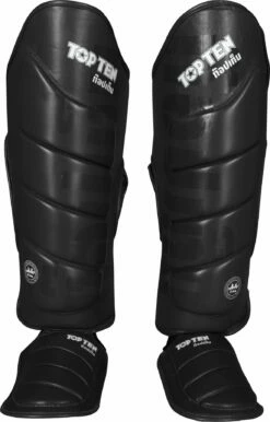 Top Ten IFMA Shinguards Theep - Black 9 Top Ten IFMA Shinguards Theep - Black -Fighters Europe Store top ten instep shinguard ifma theep black 32196 a front 3
