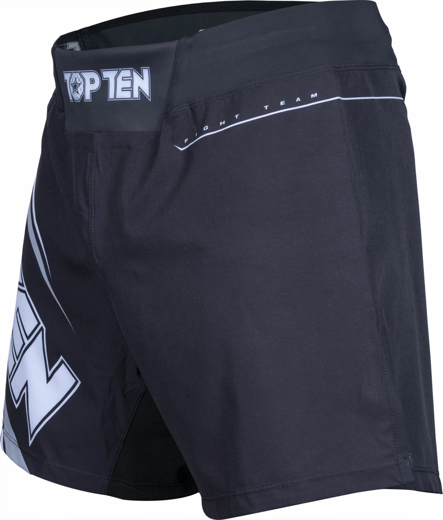 Top Ten MMA Shorts Fight Team - Black 5 Top Ten MMA Shorts Fight Team - Black - Image 3