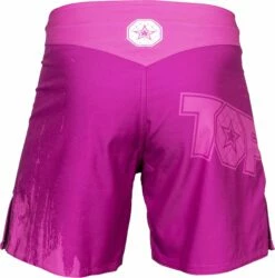 Top Ten MMA Shorts Power Ink - Pink -Fighters Europe Store top ten mma short power ink pink 18152 d rear 1