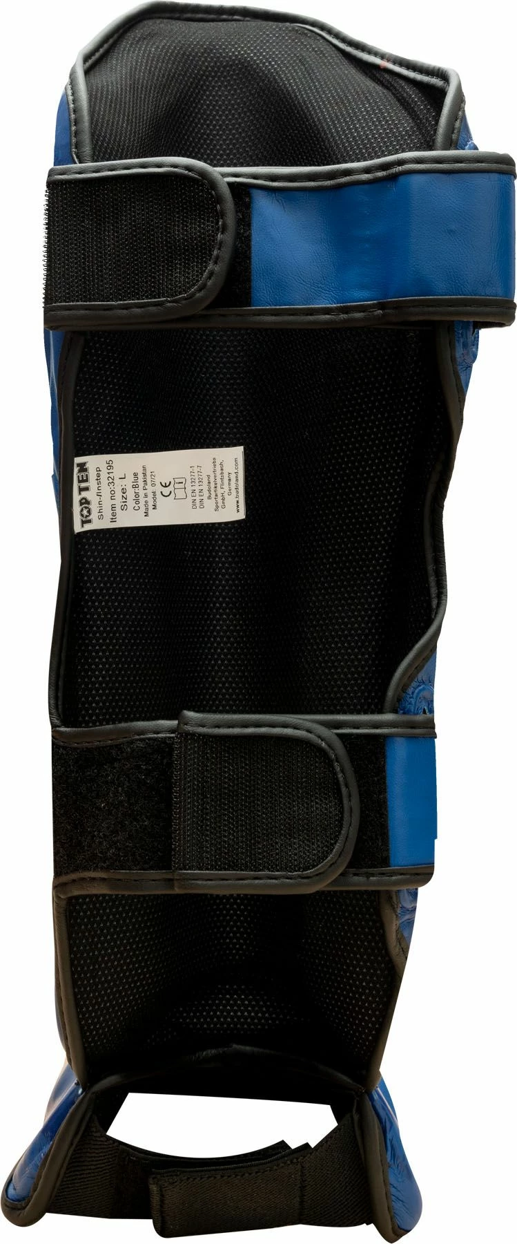 Top Ten Shin- And Instep Guard “Power Ink” - Blue 4 Top Ten Shin- And Instep Guard “Power Ink” - Blue - Image 2