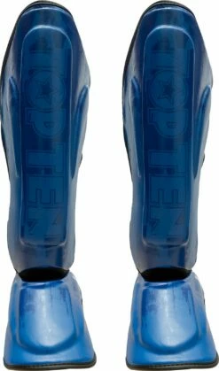 Top Ten Shin- And Instep Guard “Power Ink” - Blue