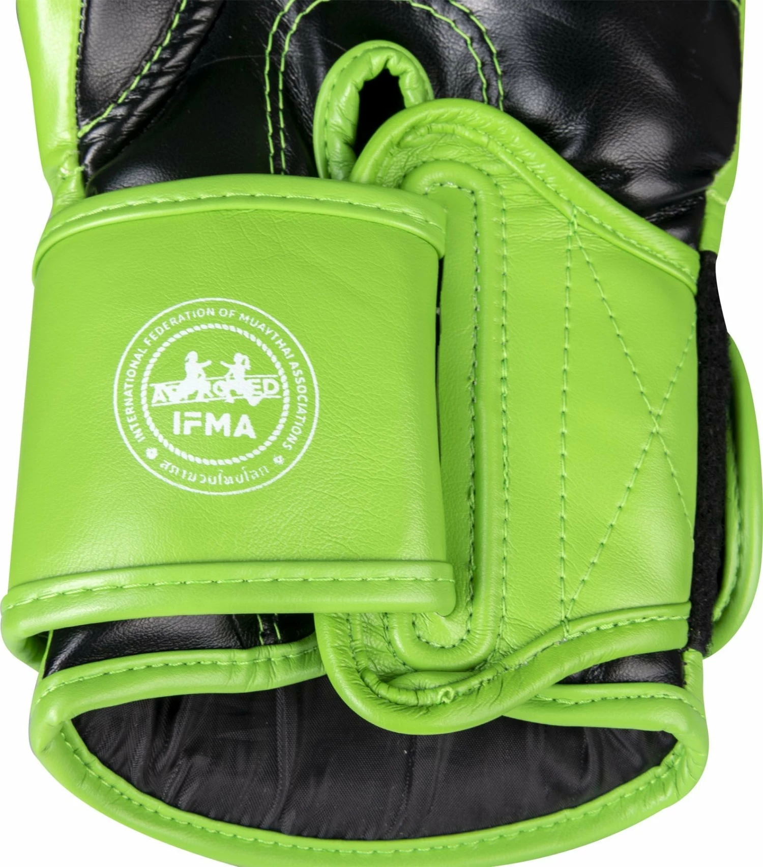 Top Ten IFMA Boxing Gloves Ajarn PU - Green 9 Top Ten IFMA Boxing Gloves Ajarn PU - Green - Image 7