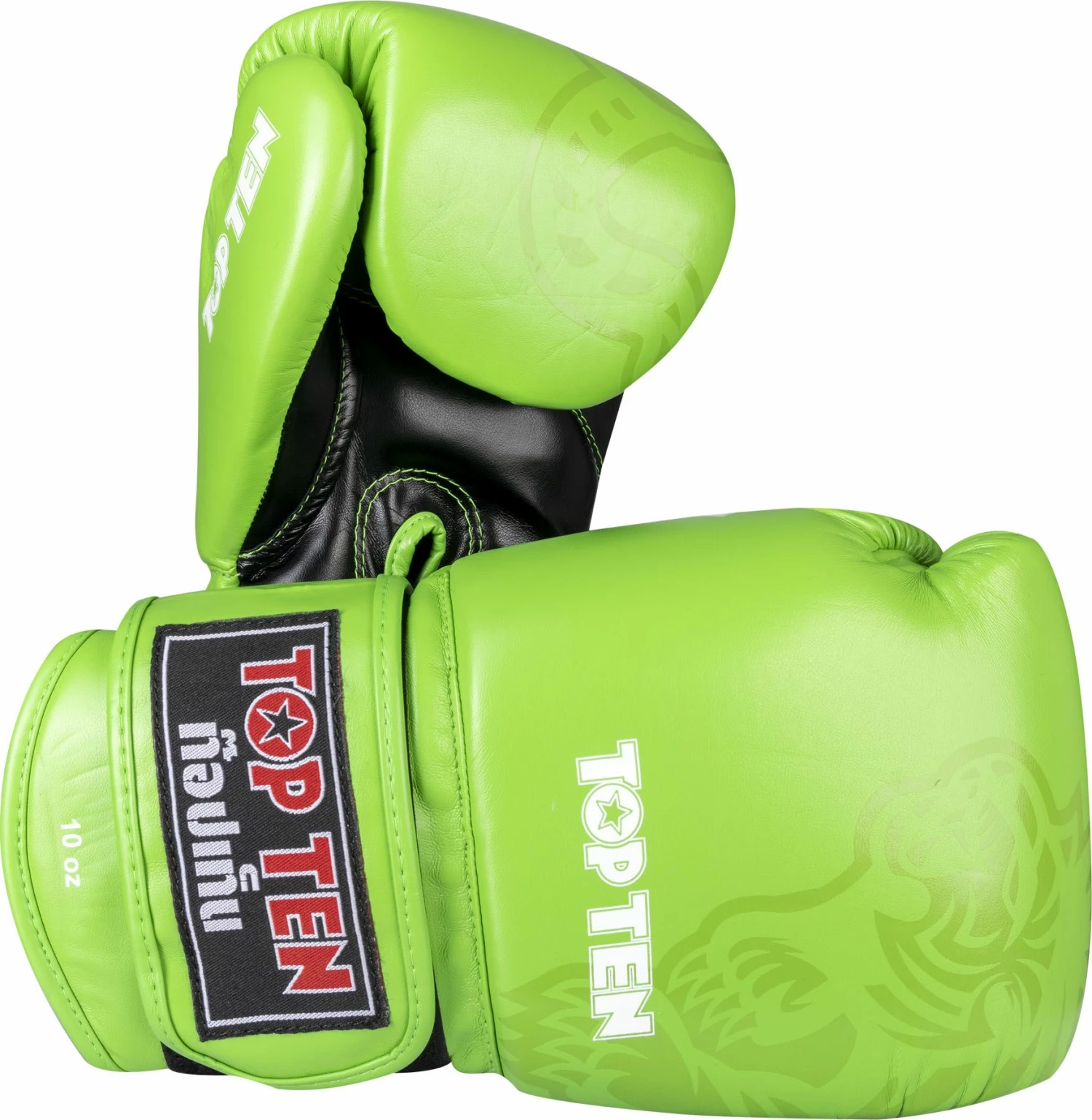 Top Ten IFMA Boxing Gloves Ajarn PU - Green 3 Top Ten IFMA Boxing Gloves Ajarn PU - Green